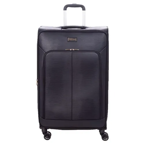 mala de viagem grande com rodas 360° croco 4t - preto