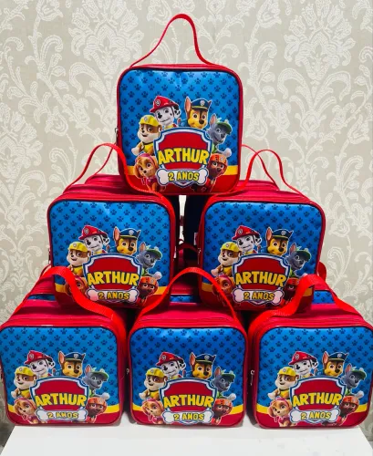 Bolsas personalizadas para aniversário infantil