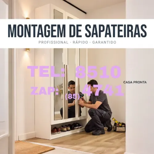Montador de móveis. Atendimento ágil em Brasília e região.