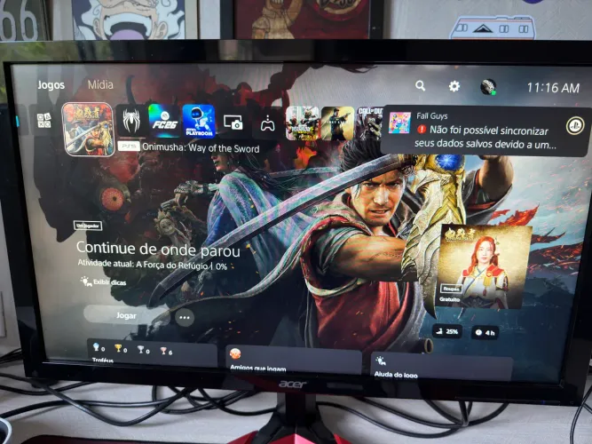 Vende-se monitor gamer