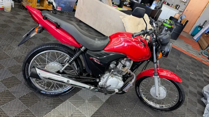 Fan 125ks 2012 12 x 700,00 no cartão
