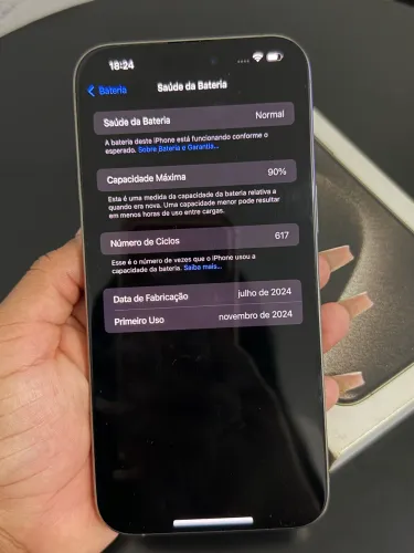 IPHONE 15 PRO MAX SEMI NOVO