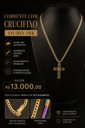 Corrente de ouro 18K