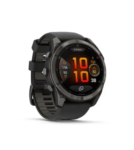 Smartwatch Garmin Fenix 8 Solar 51mm Titanio GPS Multisport