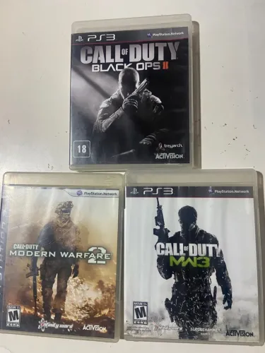 LOTE DE CALL OF DUTYS DE PLAYSTATION 3 - PS3