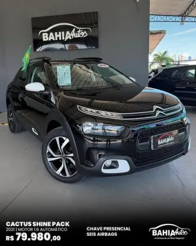 Citroen C4 Cactus Feel Pack 1.6 16V Flex AUT 2021