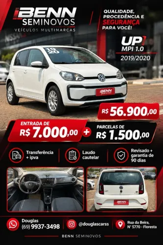 Volkswagen Up! 1.0 Total Flex 12V 5P 2020