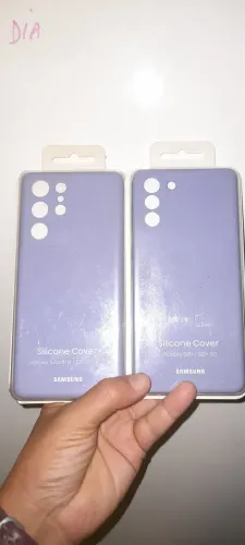 Capa silicone cover s21 plus ou s21 ultra original 