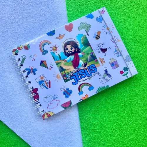 Livro Colorindo com Jesus