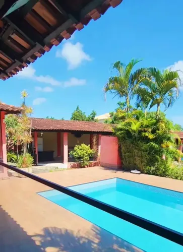 Itatiquara/Araruama-Sensacional chácara ter14000m2.Casa 4qtos (3suites).A.gourmet, piscina
