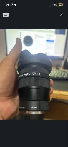 Lente sigma 16mm 1.4 Sony apsc