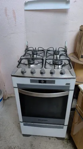 Fogão a gás Brastemp 4 bocas branco - Capão redondo 