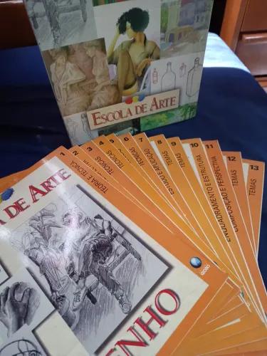 Coleção Escola de Arte - Editora Globo - Volumes 1 à 13