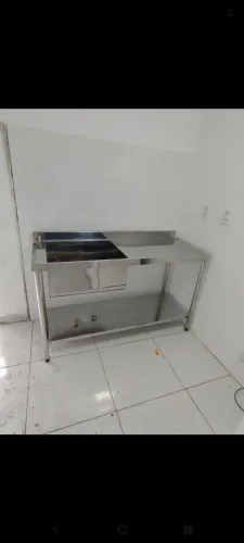 Pia em aço inox