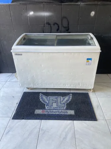 FREEZER HORIZONTAL EXPOSITOR DE 500 L ITROS (MARCA ÁRTICO ) COM 2 TAMPA DE VIDRO