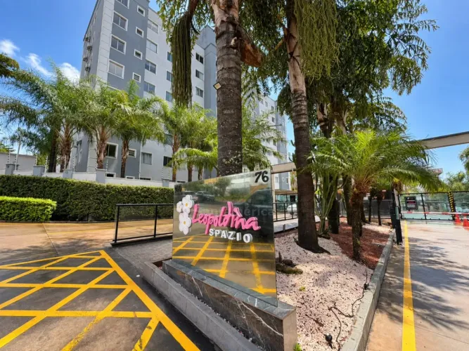 Apartamento para locação no Edifício Spazio Leopoldina, na Gleba Palhano em Londrina