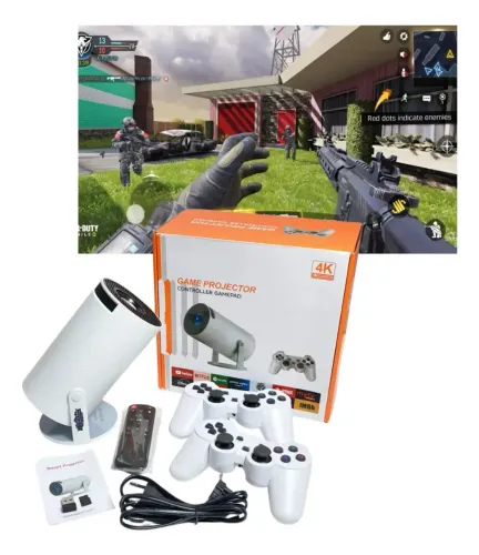 Projetor Portátil 4k Hd Android 11.0 Smart Wifi 5g Bluetooth
