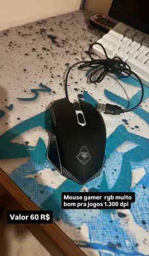 MOUSE GAMER RGB MANCER ORIGINAL