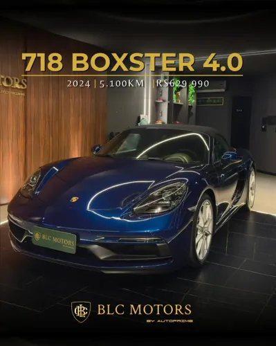 Porsche 718 Boxster GTS 4.0 400cv 2024