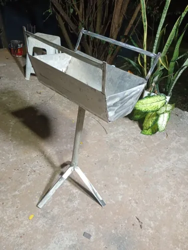 Churrasqueira toda de inox 250 pra vender logo ZAP *15