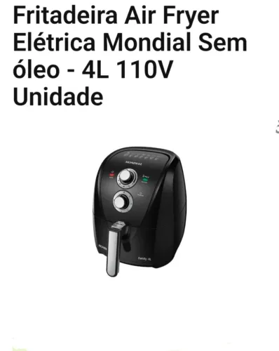 Fritadeira Air Fryer Elétrica