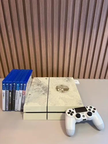 Ps4 Edição Limitada Destiny + Controle Original + 7 jogos