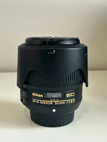 Lente Nikon 35mm f/1.8G ED (Full Frame) - Nitidez Absurda e Estado de Nova