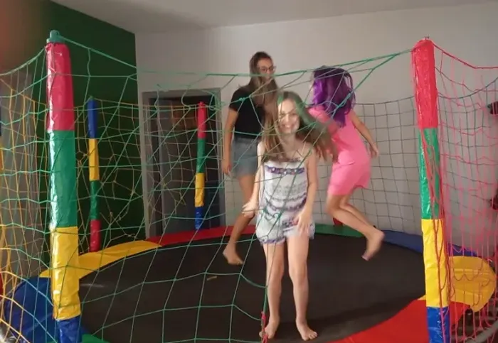 cama elástica pula pula