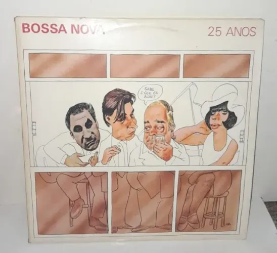 Lp Bossa Nova - 25 Anos - Capa Gatefold - Com Lindo Encarte,Promocional Da Coca Cola