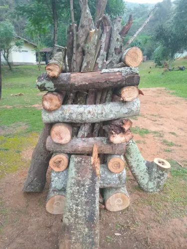 Fogueira para festas
