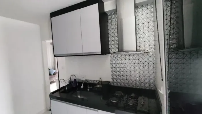 Apartamento mobiliado no Jd Americano,48m2, 2 dorm,1vg, Cond Bem Viver-São José dos Campos