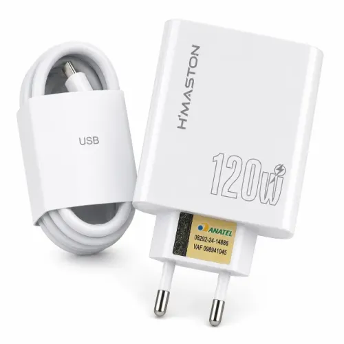 carregador 120W hmaston Faço Entrega