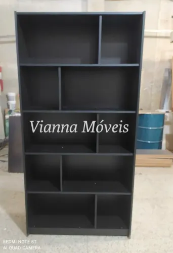 Colmeia Zig Zag - MDF Preto