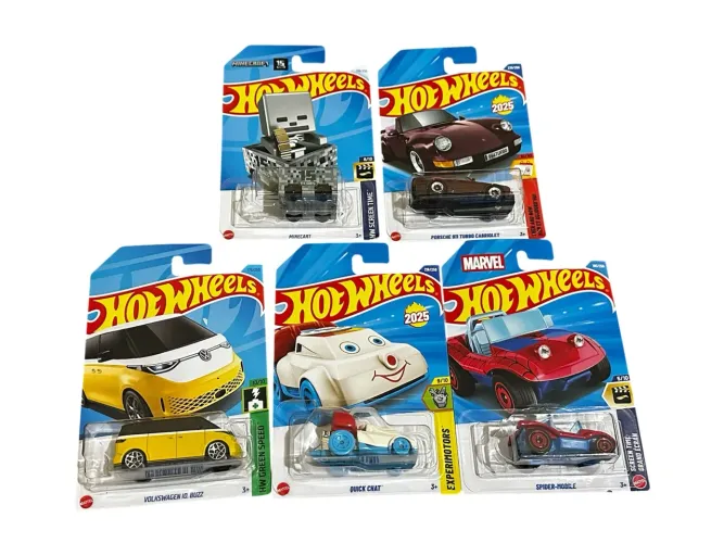Lote 5 Hot Wheels NOVOS LACRADOS Temáticos / Porsche 