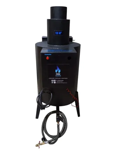 Sauna a gás 18 M³ ( gerador de vapor )