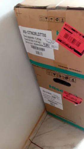 Ar Condicionado Split Hisense 12.000 BTUs - NOVO NA CAIXA
