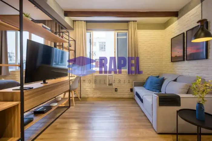 Apartamento aconchegante de 45m² com 1 suíte em Ipanema.