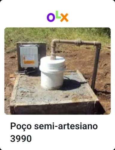 poço semi artesiano