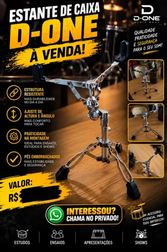 Estante de caixa de bateria D-One