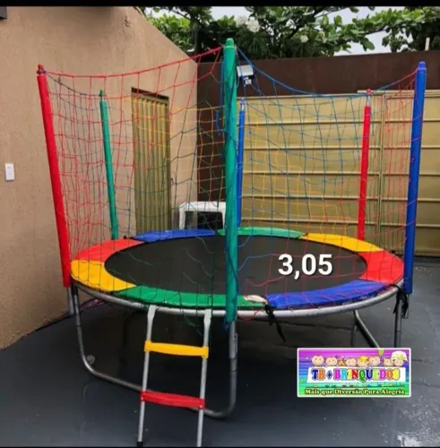 Cama elástica pula pula piscina de Bolinhas acessórios