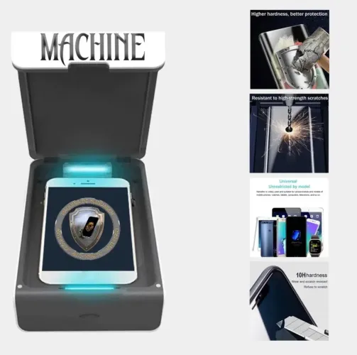 Máquina de blindagem