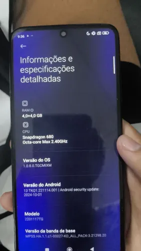 Xiomi redmi note 11