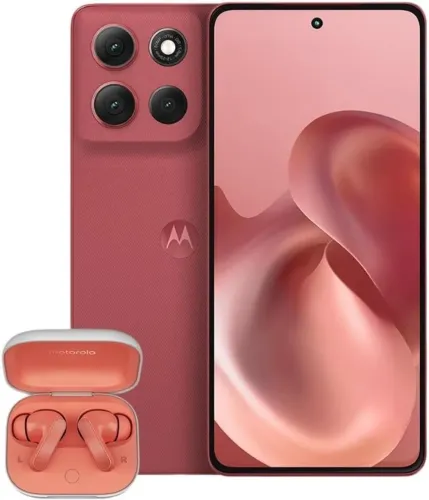 Motorola Moto G86 5G VERMELHO + Moto Buds Bluetooth | 256GB | 24GB RAM | LACRADO