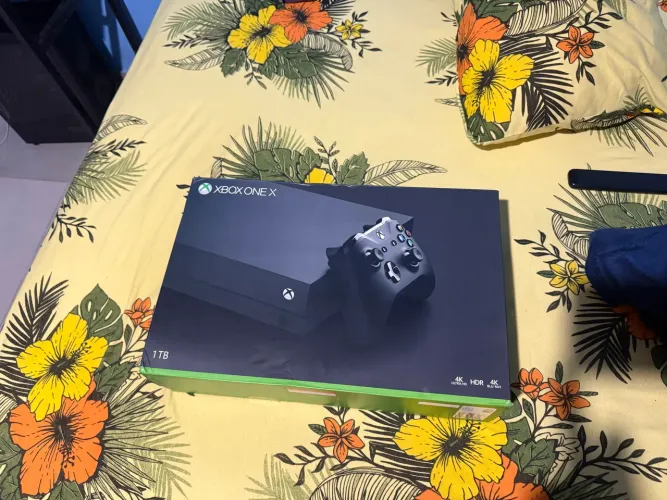 Xbox one x bem zerado 
