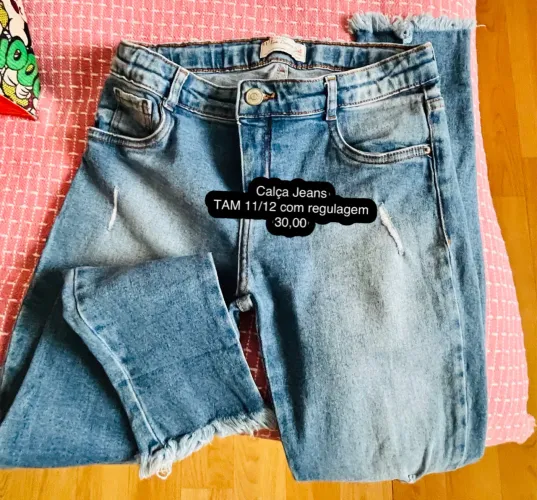 Shorts jeans meninas 