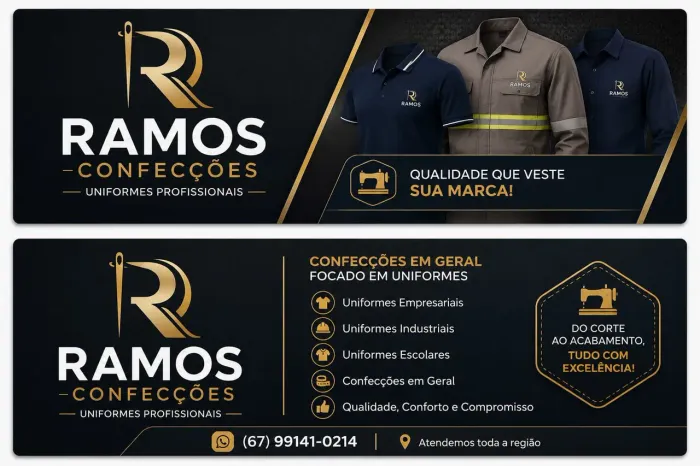 Camisetas e uniformes em geral