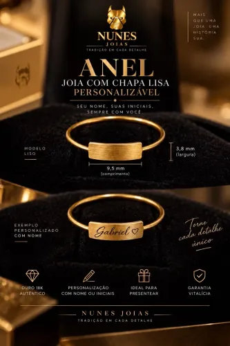 Anel personalizado