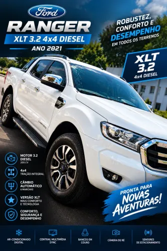 Ford Ranger XLT 3.2 20V 4X4 CD Diesel Aut. 2021