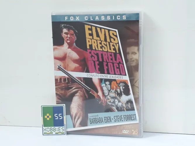 DVD Filme Estrela De Fogo Elvis Presley