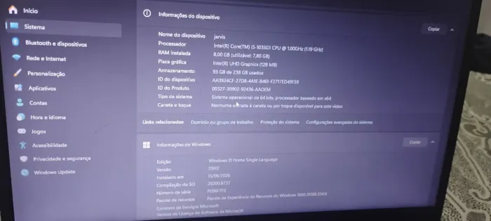 NOTEBOOK LENOVO I5 